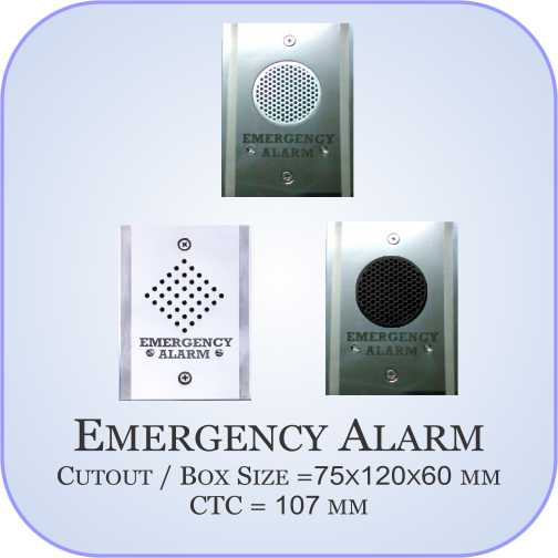 Emergency Alarm - Suppliers Traders Manufacturer Delhi - Montex Enterprises